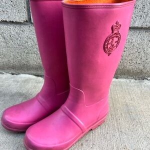 Polo Ralph Lauren Children’s Pink Rain Boots